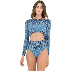Maaji Victorian Wall Adeline Surfsuit One-Piece reversible Swimsuit Size S